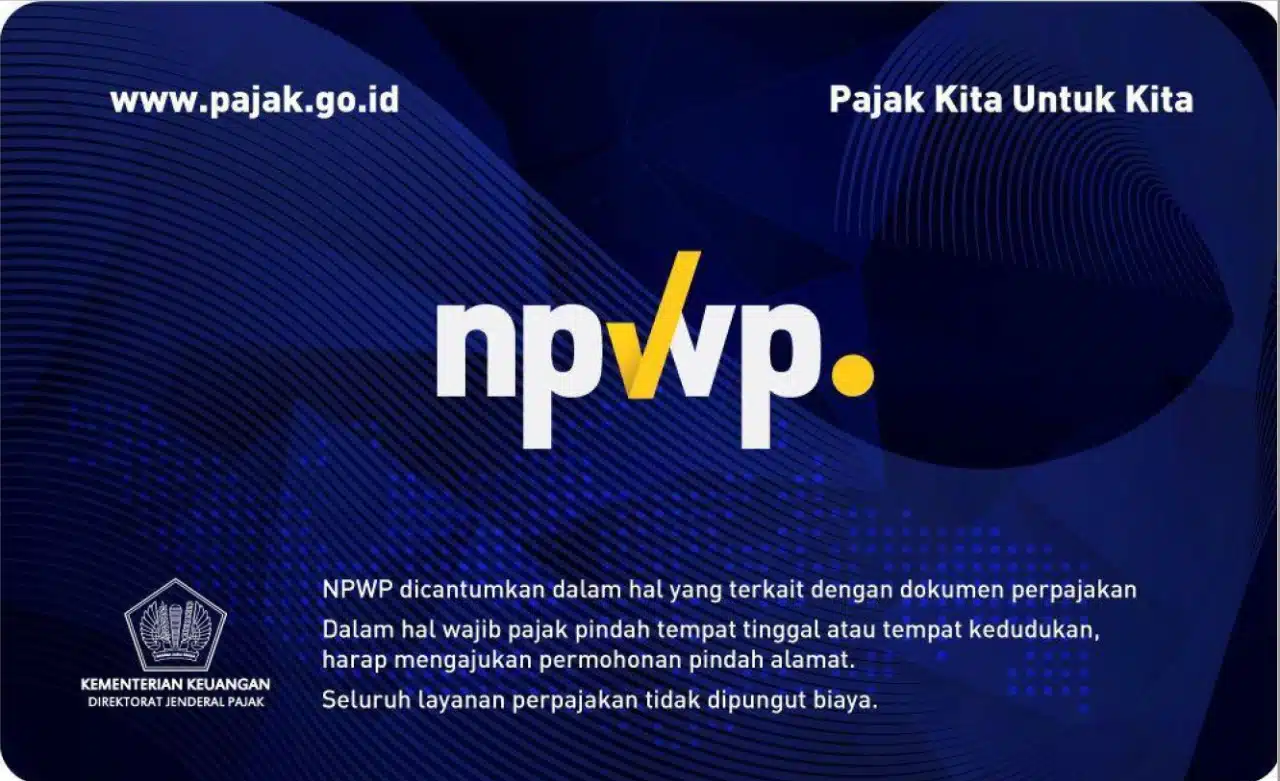 file npwp digital elektronik terbaru