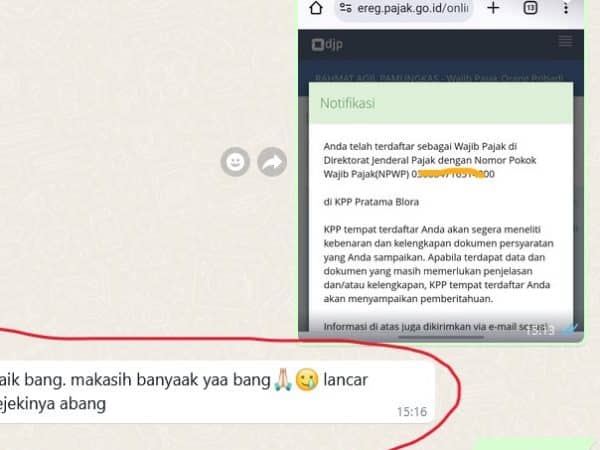 testimoni buat npwp cepat 10 menit jadi-jasa buat npwp