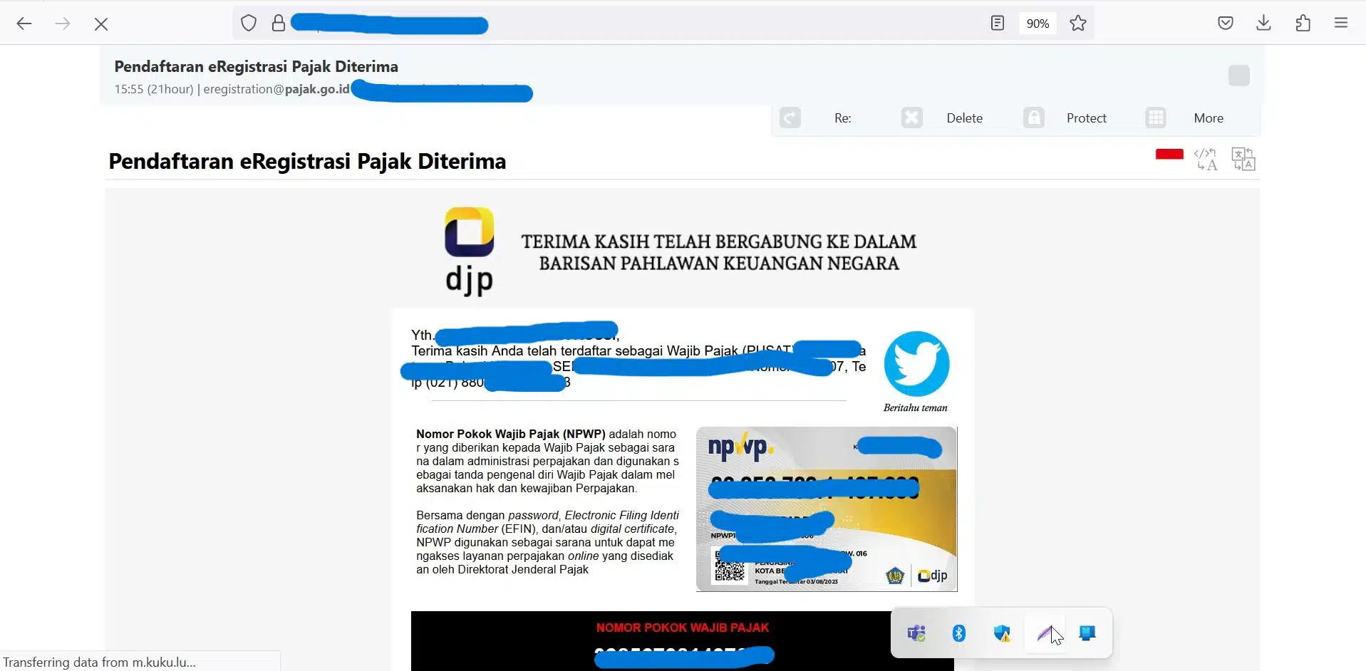 file npwp digital atau file npwp elektronik jasa buat npwp