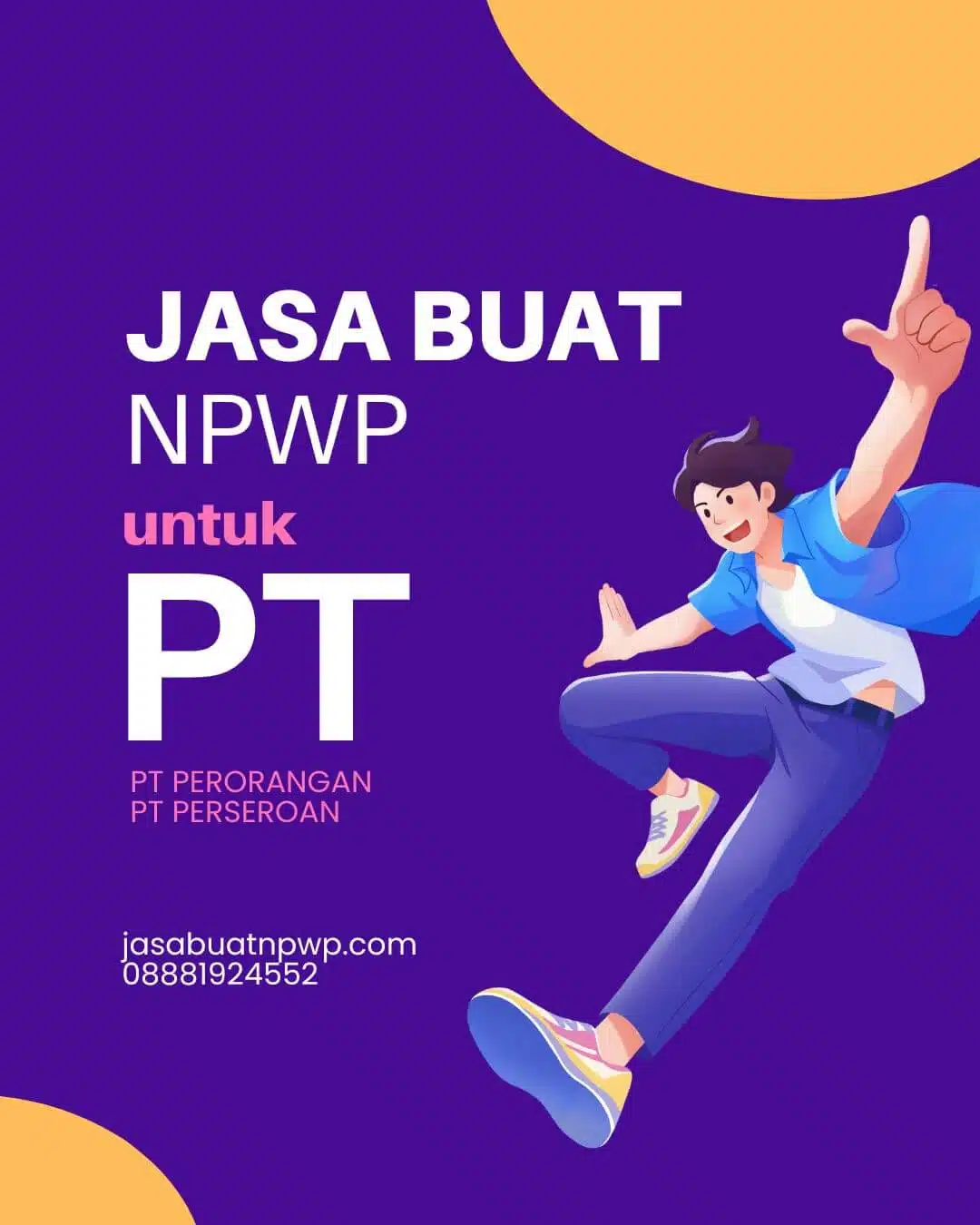 jasa npwp pt perorngan atau perseroan
