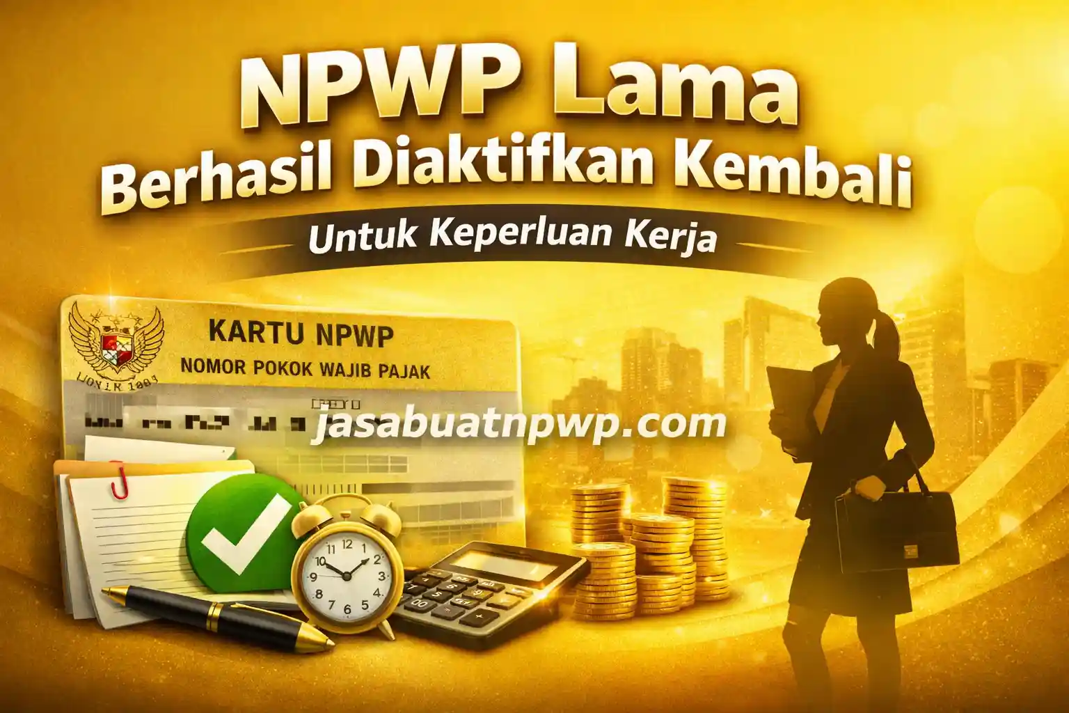 Jasa aktivasi npwp_aktifasi npwp