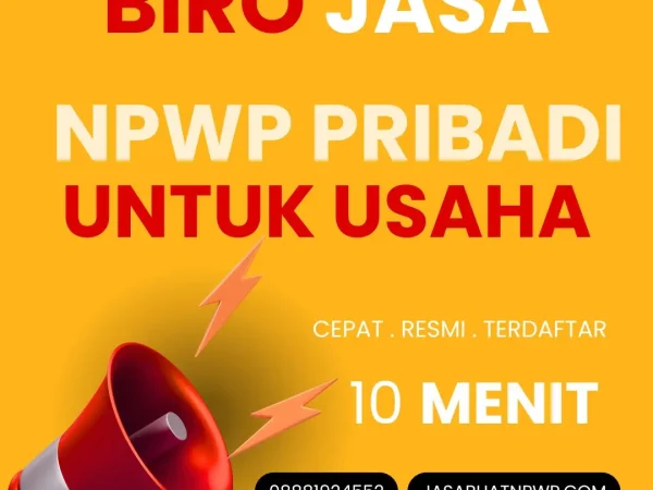 Jasa Pembuatan NPWP Usaha